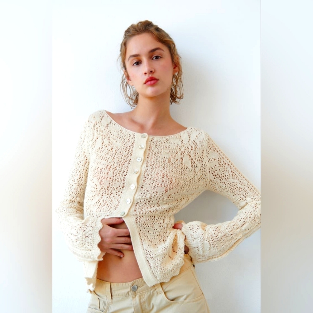 New Zara Knitted Sweater US Small